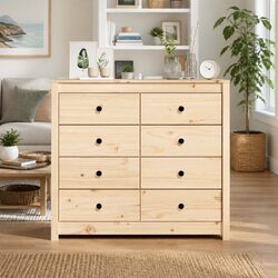 Compact Brown Side Cabinet 100x40x90 cm with Ample Storage