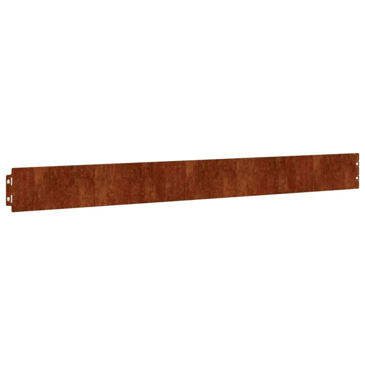 Garden Lawn Edging Brown 10x103 cm Flexible Corten Steel Borders Barriers