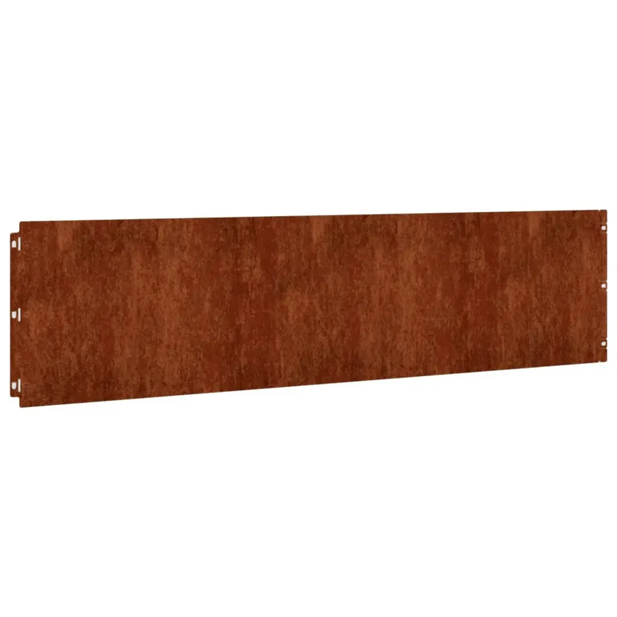 Lawn Edging Borders Brown 25x103 cm Flexible Corten Steel 10 Piece
