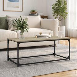 Coffee Table in Brown Finish