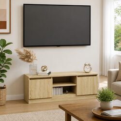Brown TV Cabinet: Durable and Functional Storage
