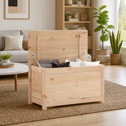 Discover Your New Storage Box - Solid Pine Wood
