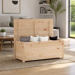 Friendly Brown Storage Box 110x50x45.5 cm for Your Space