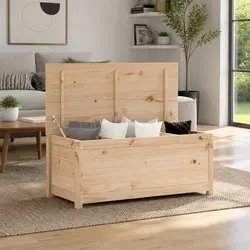 Friendly Brown Storage Box 110x50x45.5 cm for Your Space