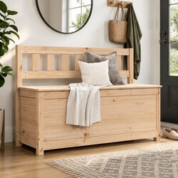 Sleek Storage Bench for Your Living Room Needs