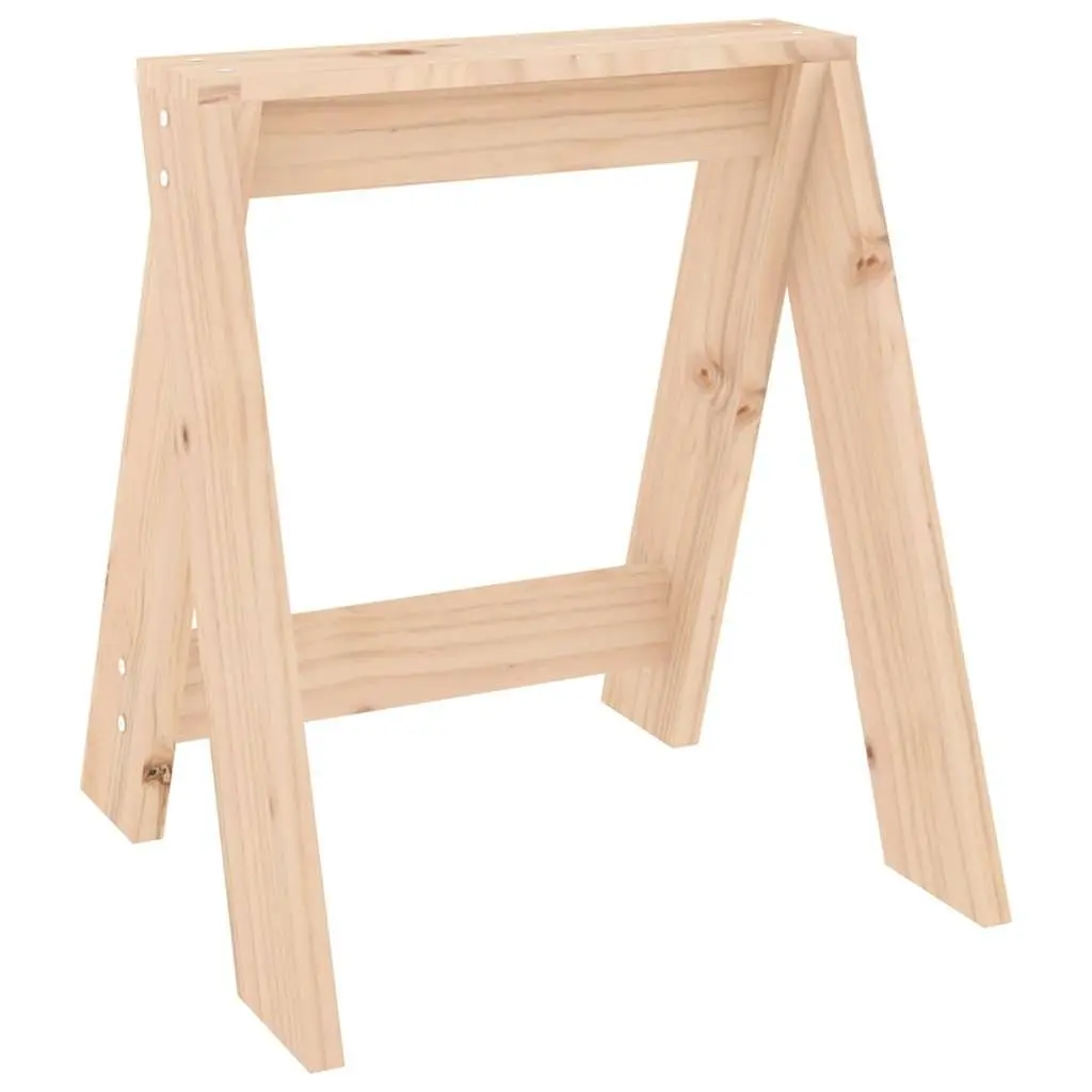 Wooden Stools Set of 2 Pine Wood Kitchen Dining Bar Seating Backrest Free Design