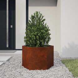 Corten Steel Planter for Effortless Outdoor Style