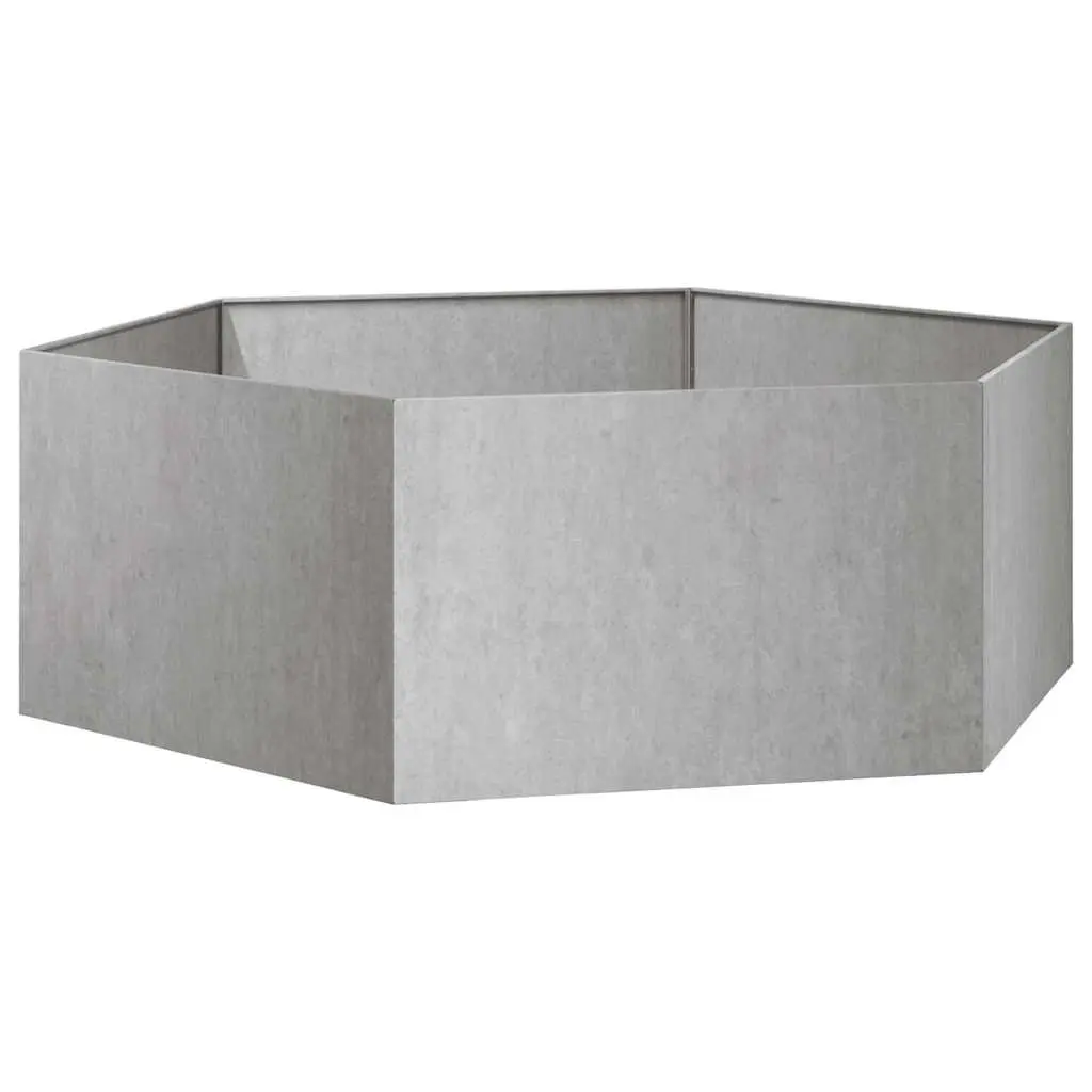 Raised Planter Box Brown Large Corten Steel Weathering Resistant Durable Garden Bed