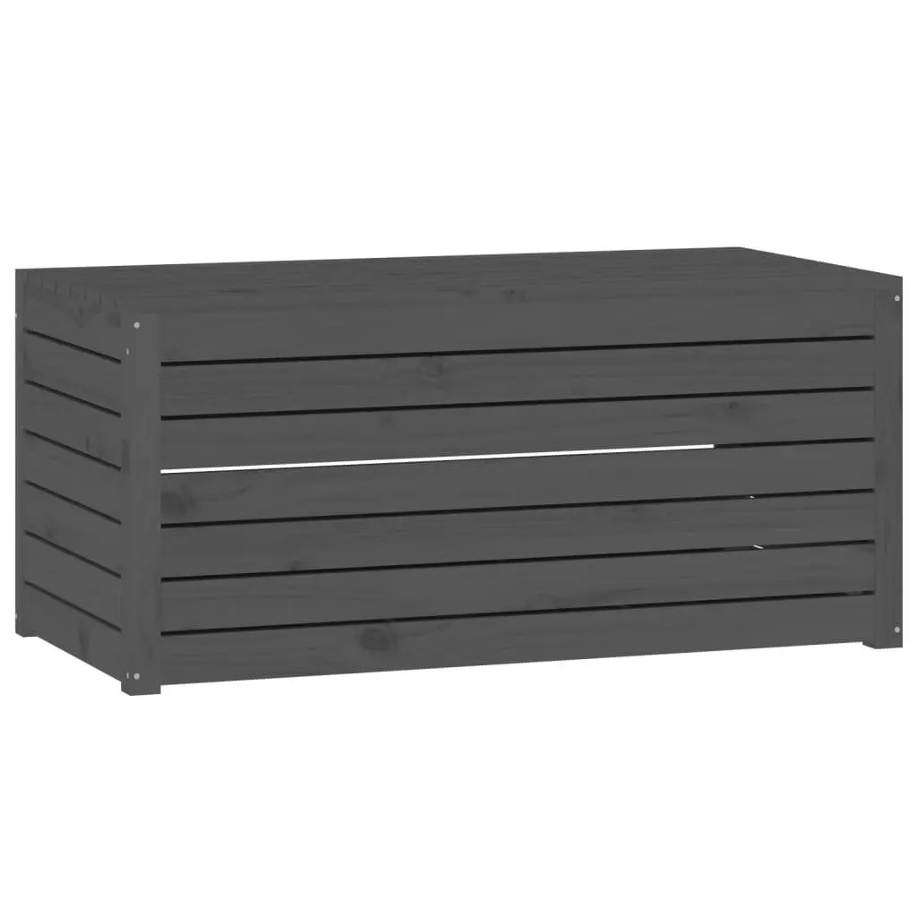 Grey Garden Storage Box for Outdoor Items