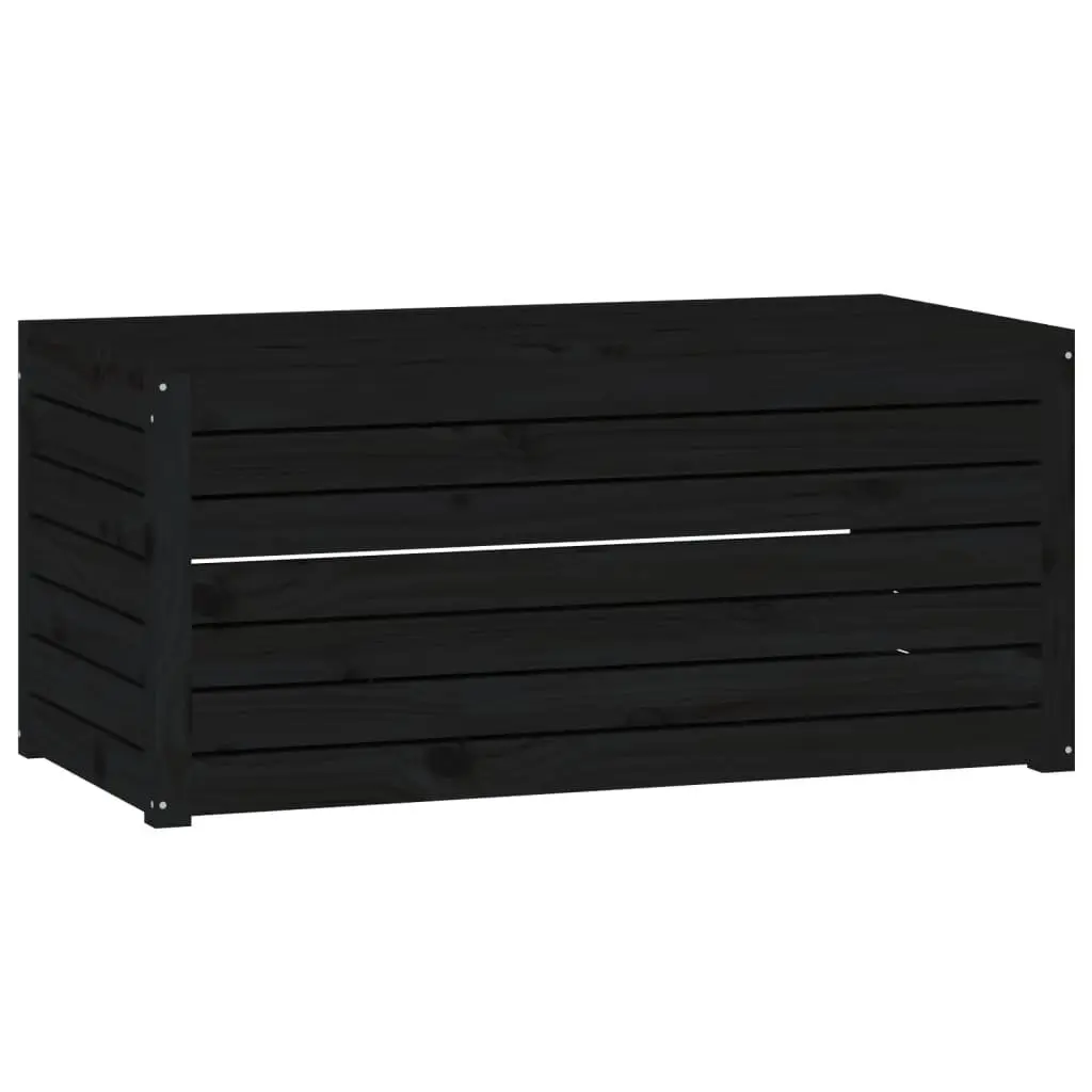 Garden Storage Box in Black