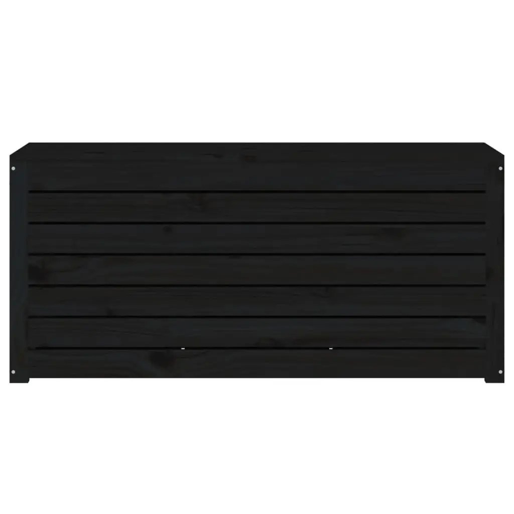 Garden Storage Box in Black