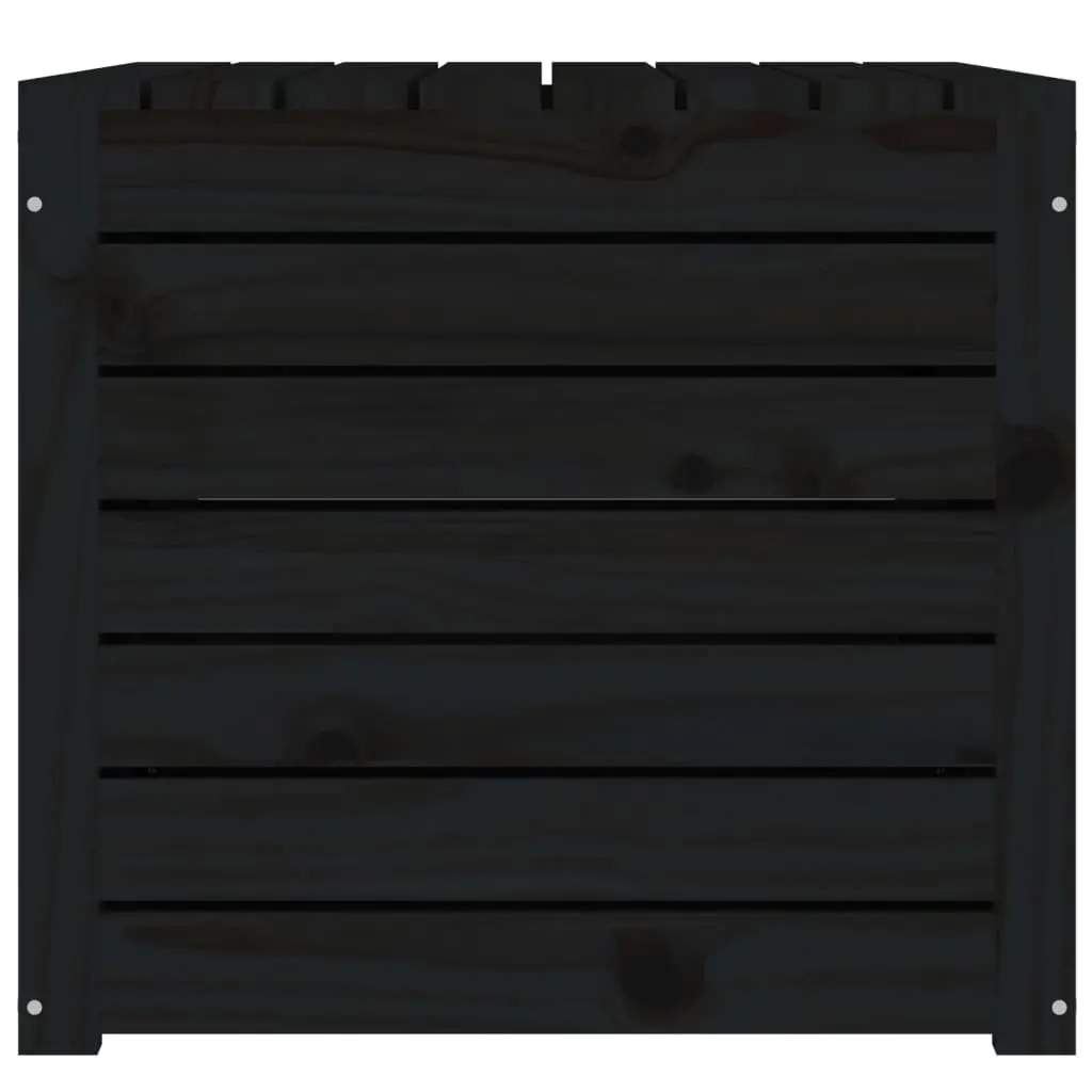 Garden Storage Box in Black