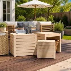 Your Perfect 3 Piece Garden Storage Box Set Awaits