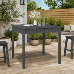 Outdoor Table in Grey Pine