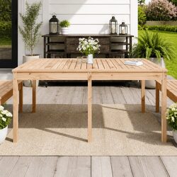Your Ideal Solid Pine Wood Garden Table for Gatherings