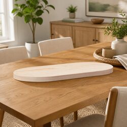 Friendly Solid Pine Wood Table Top 70x35cm to Personalize