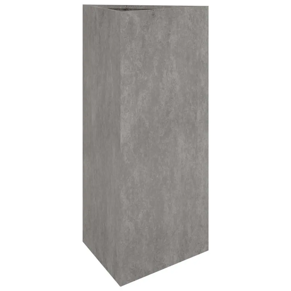 Garden Planter Box Brown 40x34.5x75cm Corten Steel Outdoor Decoration