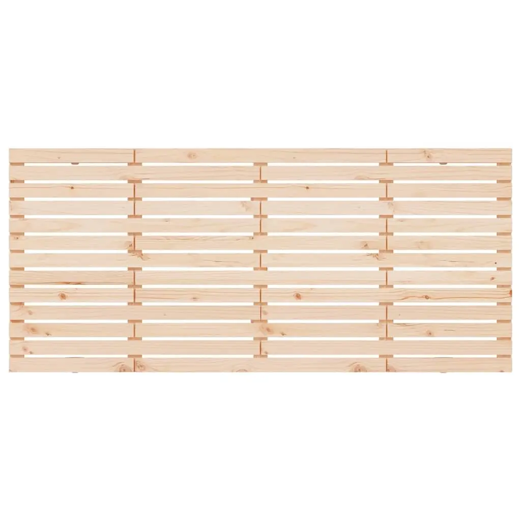 Solid Pine Wall Headboard