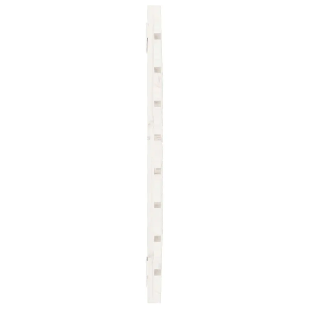 Wall Headboard 96cm White Solid Pine Wood Bedroom Bed Header Support