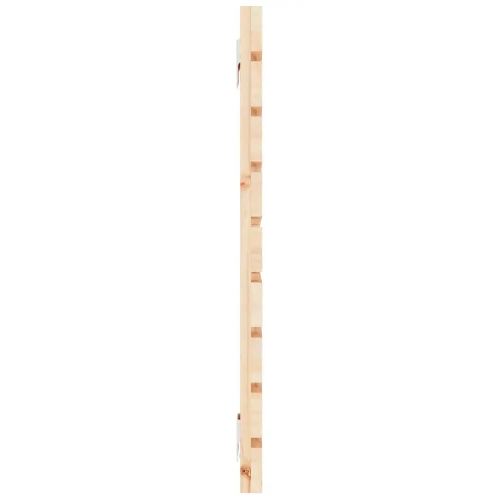 Wall Headboard 156 cm Solid Pine Wood Bedroom Bed Header Elegant Design
