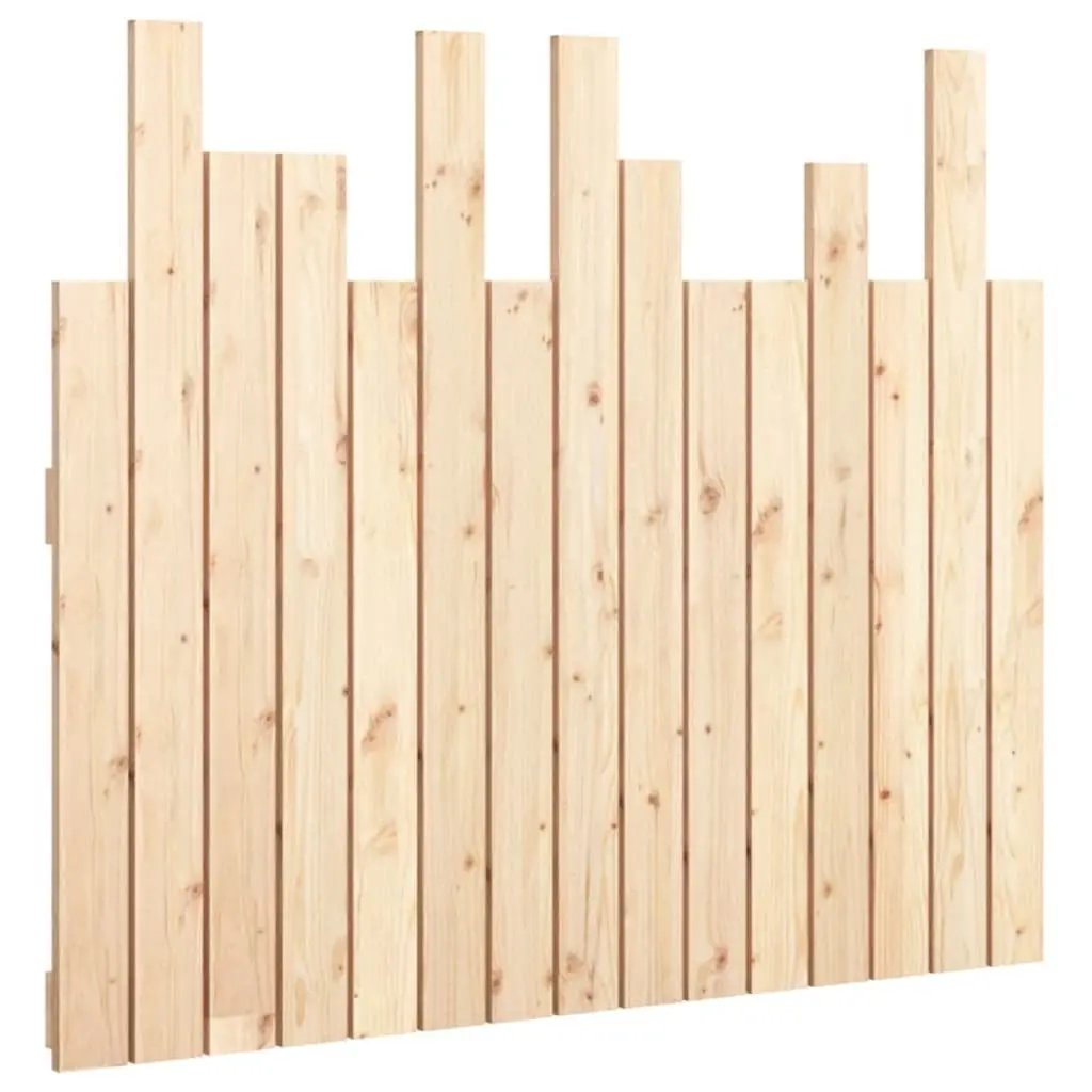 Wall Headboard 95.5cm Solid Pine Wood Bedroom Bed Head Board Mount