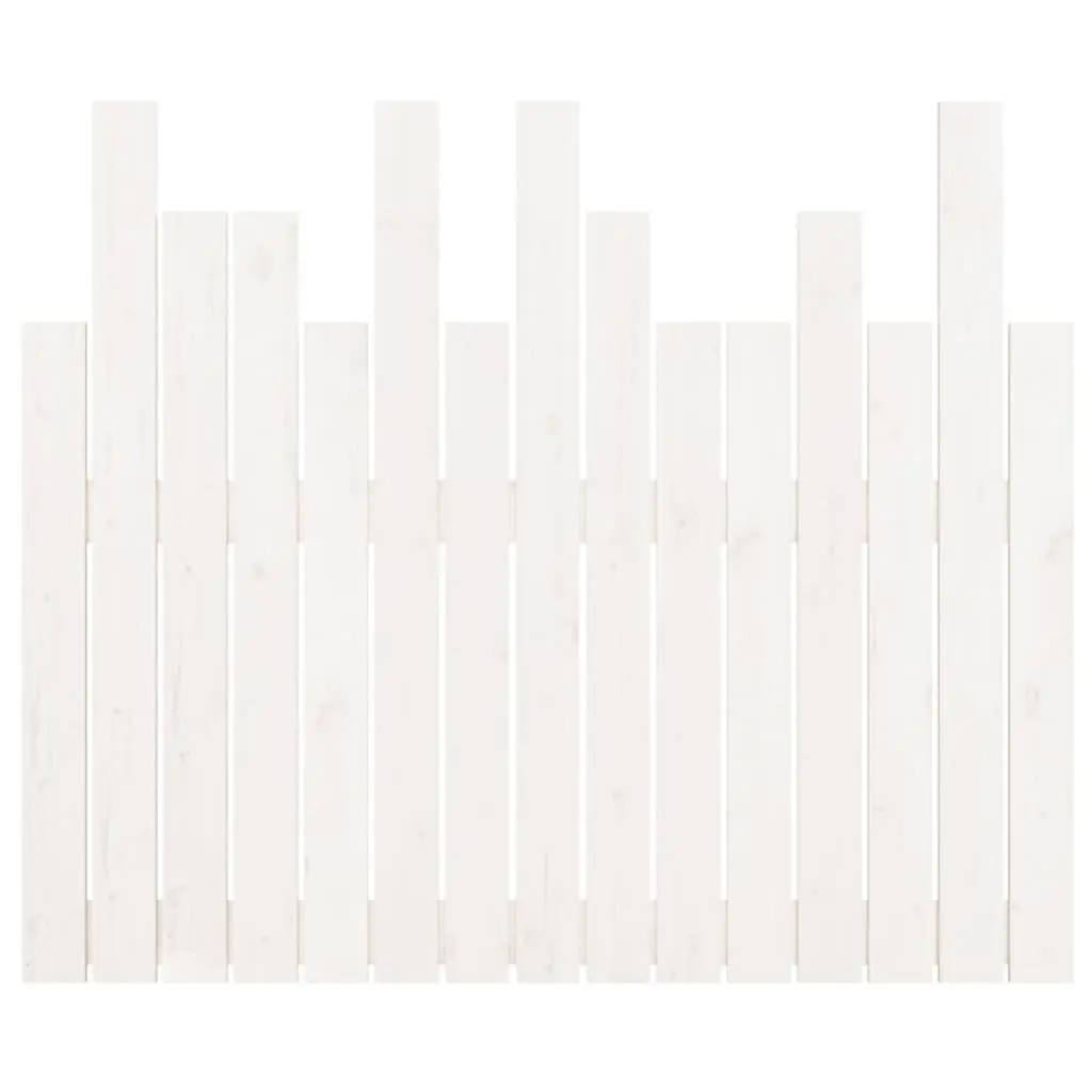 White Wall Mounted Headboard 95.5cm