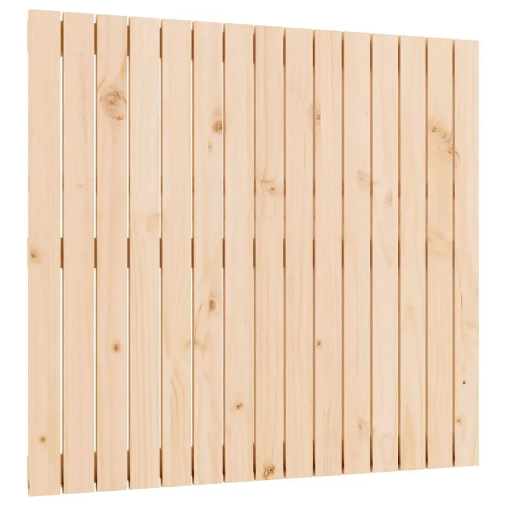 Wall Headboard in Solid Pine Wood