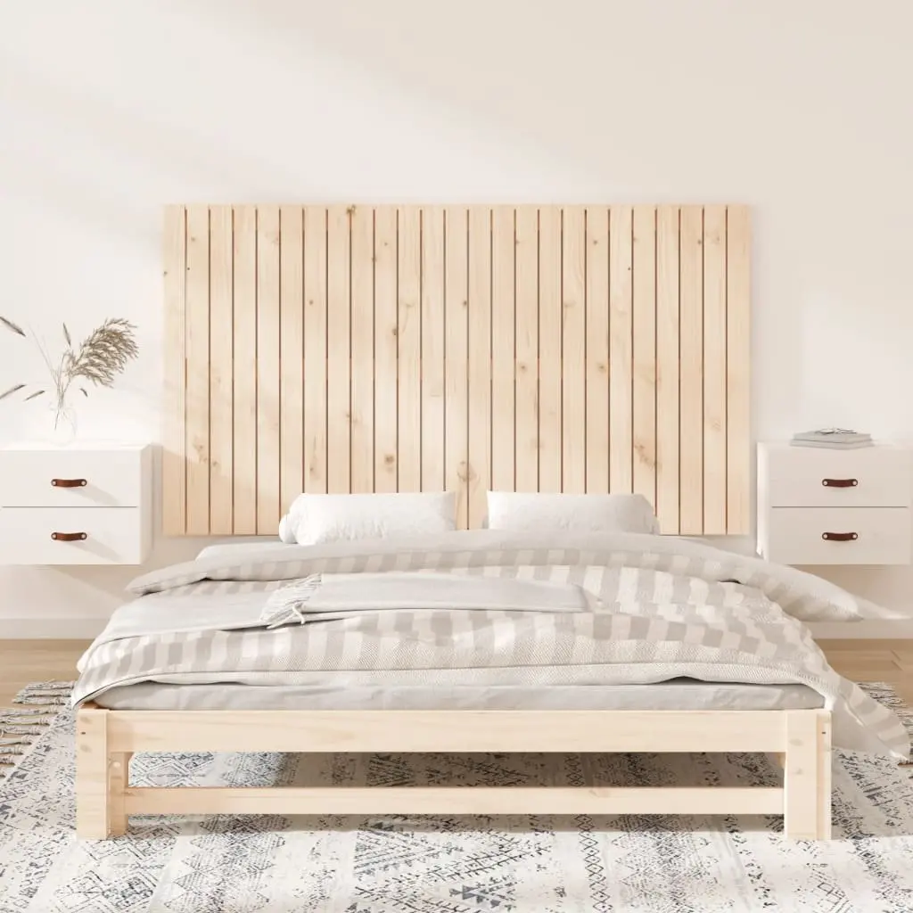 Wall Mounted Headboard 159.5cm Solid Pine Wood Bedroom Bed Header Back Support