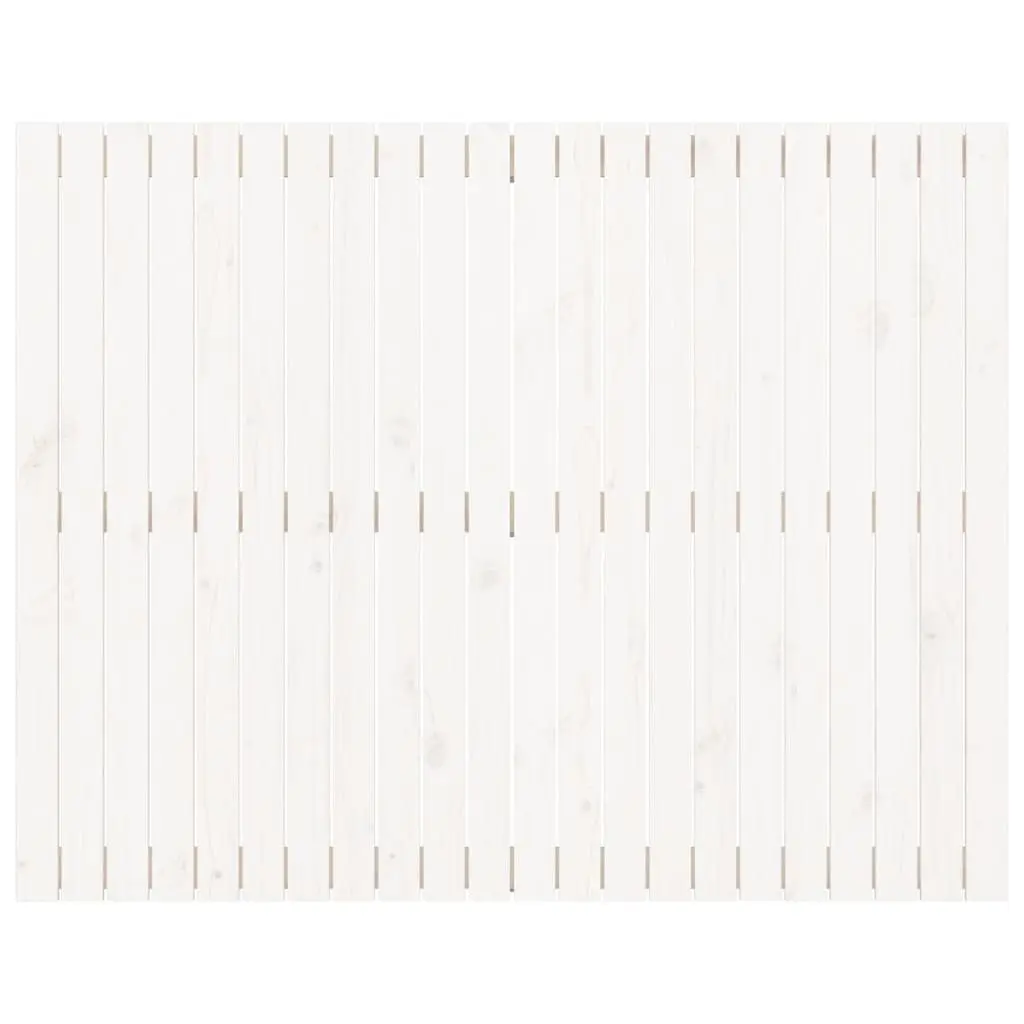 Wall Headboard White 140cm Solid Pine Wood Bedroom Bed Header Back Support