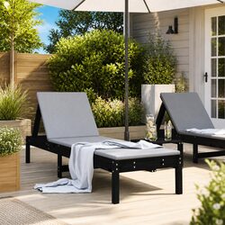 Your Ideal Black Sun Lounger for Relaxing Outdoors