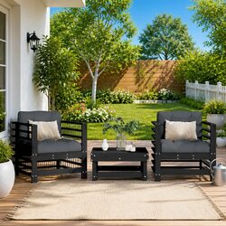 Outdoor Garden Chairs with Cushions