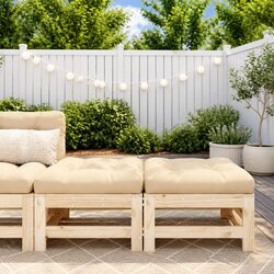 Wooden Garden Footstools: Simple Comfort for Outdoors