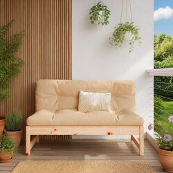 Outdoor Middle Sofa 120x80 cm - Stylish and Compact
