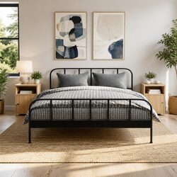 Concise Overview: Durable Brown Engineered Wood Nightstands