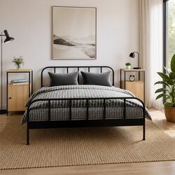 Compact Brown Bedside Cabinets, 2 pcs 41x31x80 cm - Functional Style