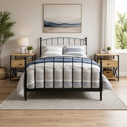 Compact Nightstands - Set of 2 for Easy Storage