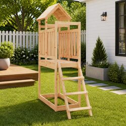 Compact Outdoor Playset for Kids 53x110x214 cm