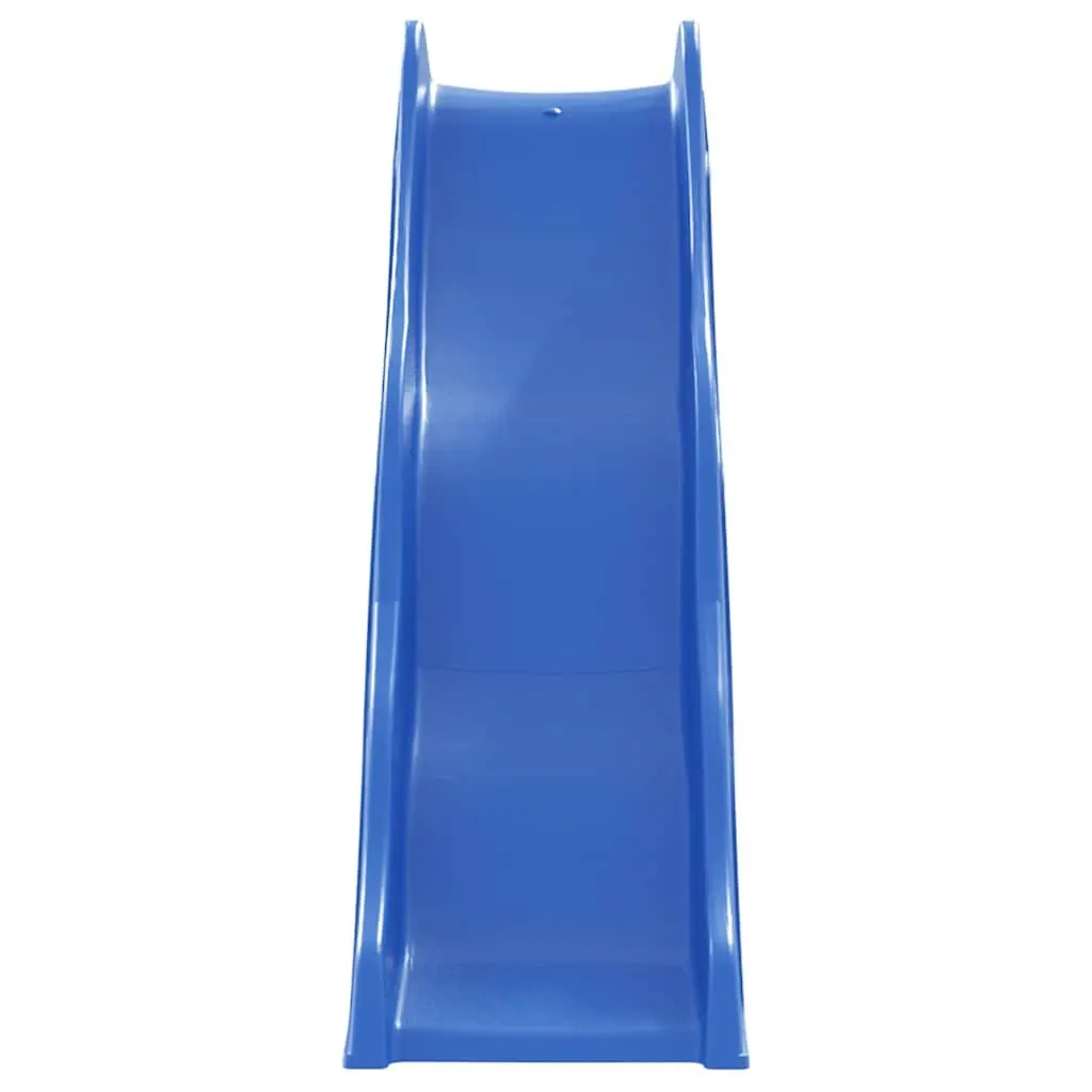 Kids Slide Blue 174x38 cm Outdoor Toy for Play Tower
