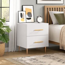 Concise and Stylish Bedside Storage Solution