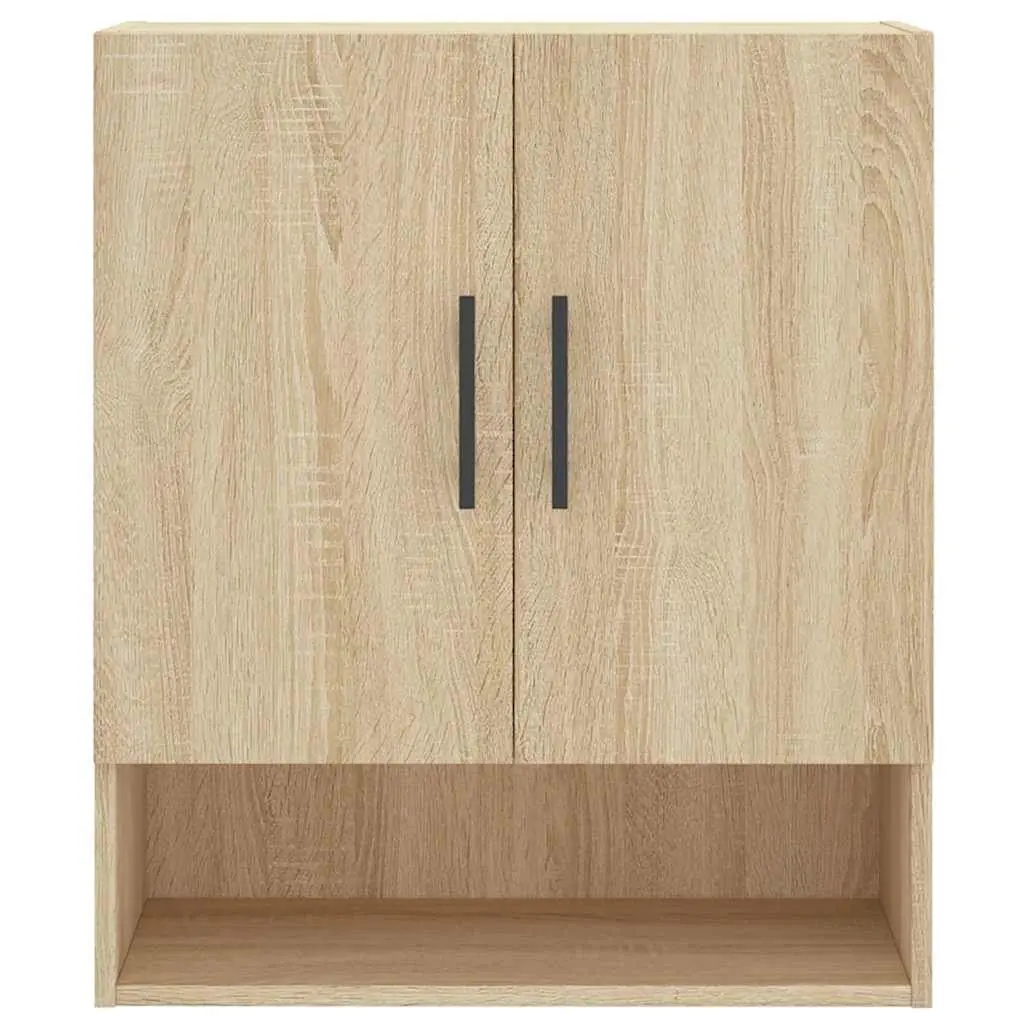 Wall Cabinet Storage Brown 60x31x70 cm Wall-mounted Engineered Wood