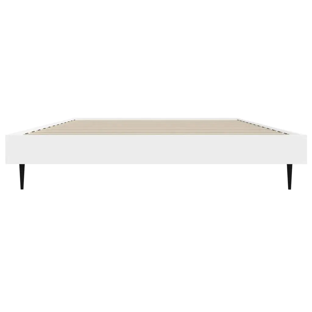 White Bed Frame 90x190 cm for Optimal Support