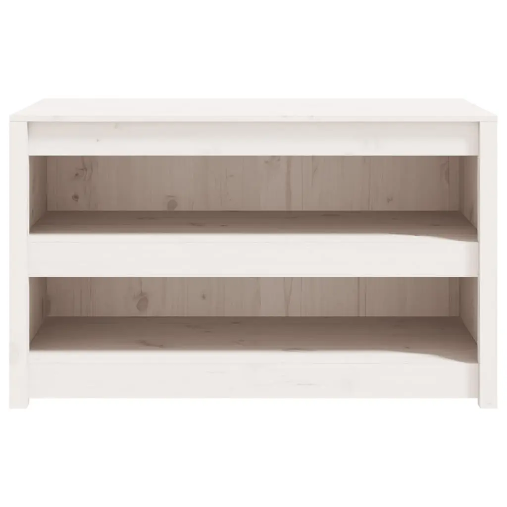 Outdoor Kitchen Cabinet White Solid Pine Wood Garden Storage Cupboard