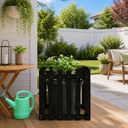 Black Pine Garden Planter with Ample Space