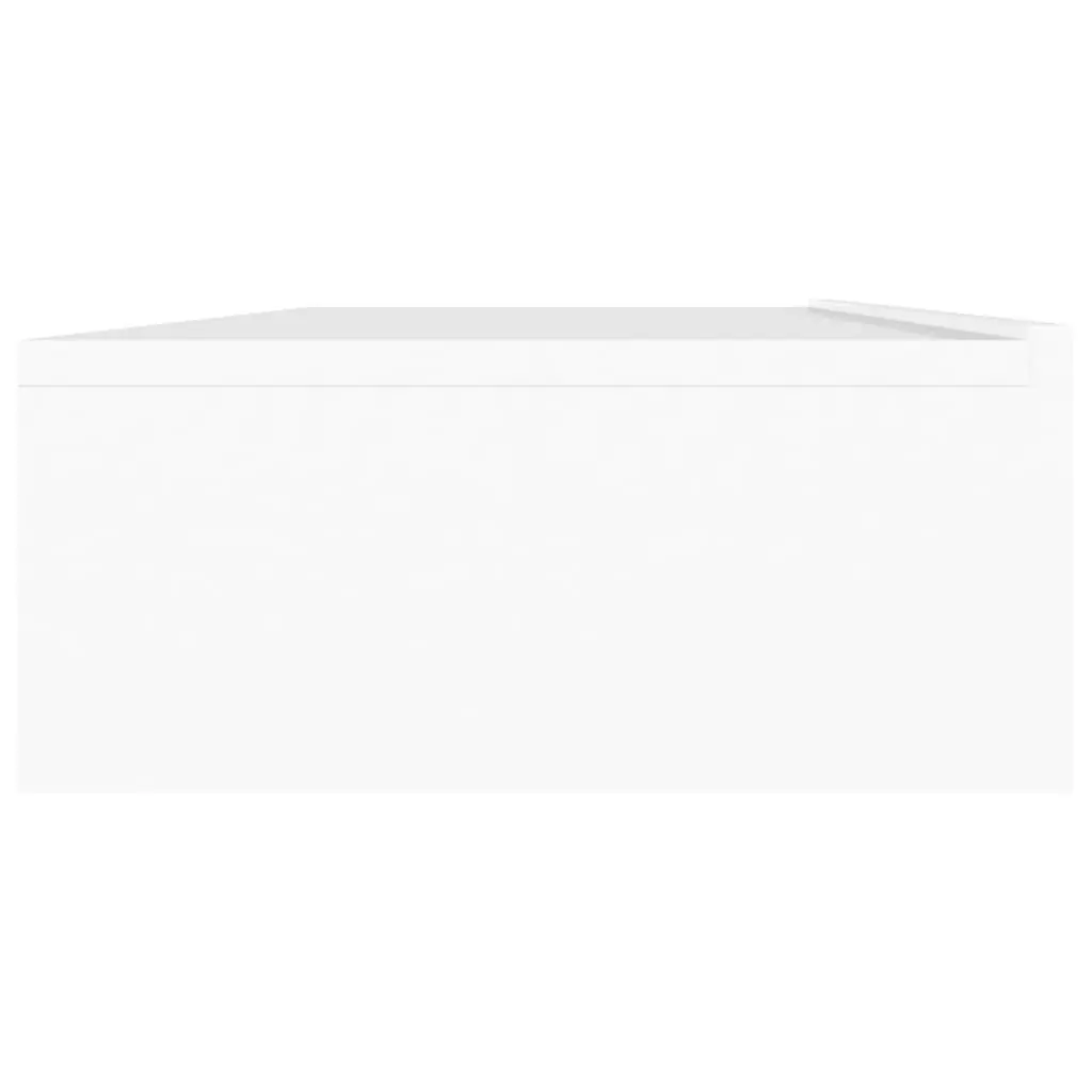 TV Cabinet with RGB LED Lights White Modern Storage Unit 120x35x15.5cm