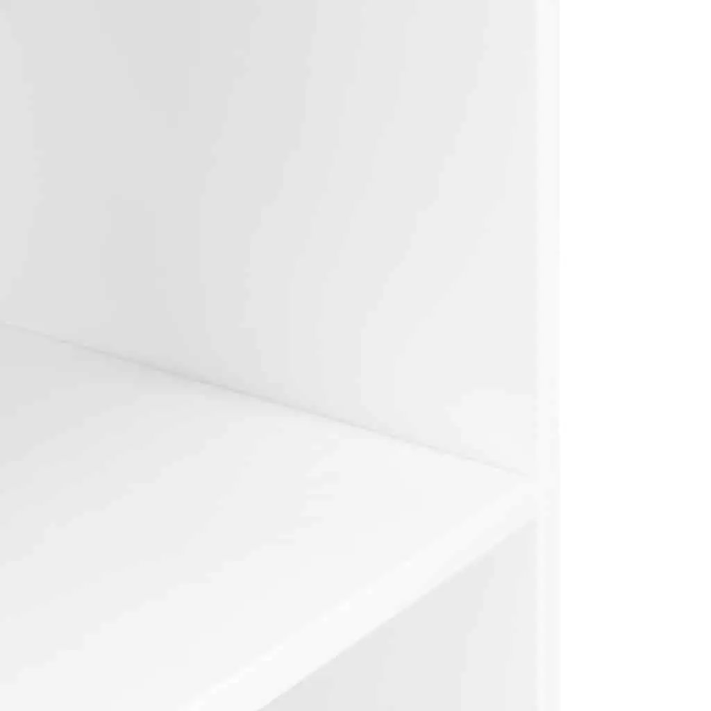 Aquarium Stand White 60cm Engineered Wood Storage Cabinet Fish Tank Display