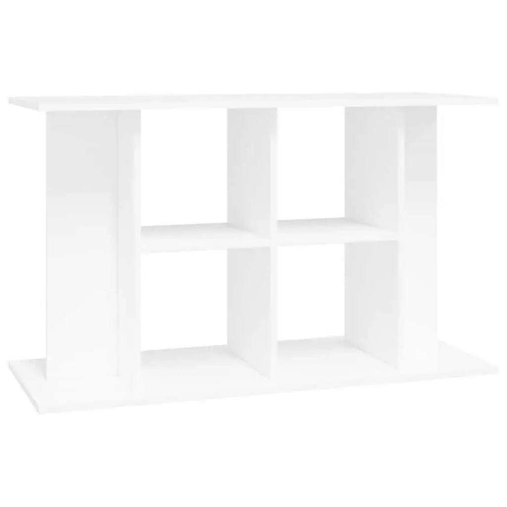 Aquarium Stand White 100cm Engineered Wood Storage Organiser