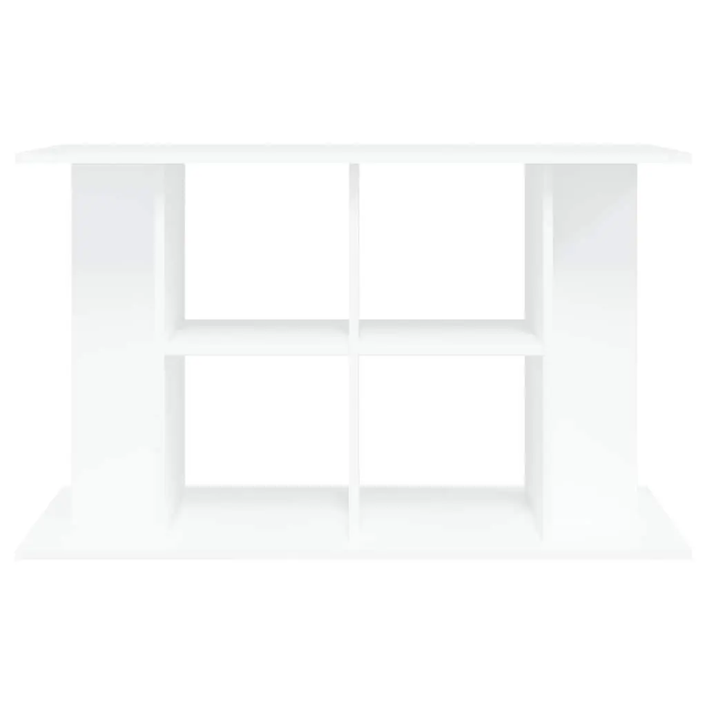 Aquarium Stand White 100cm Engineered Wood Storage Organiser