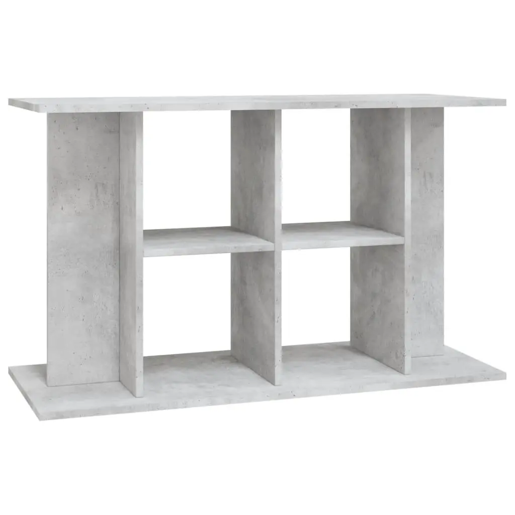 Aquarium Stand Grey 100x40x60 cm Engineered Wood Stable Storage for Fish Tank