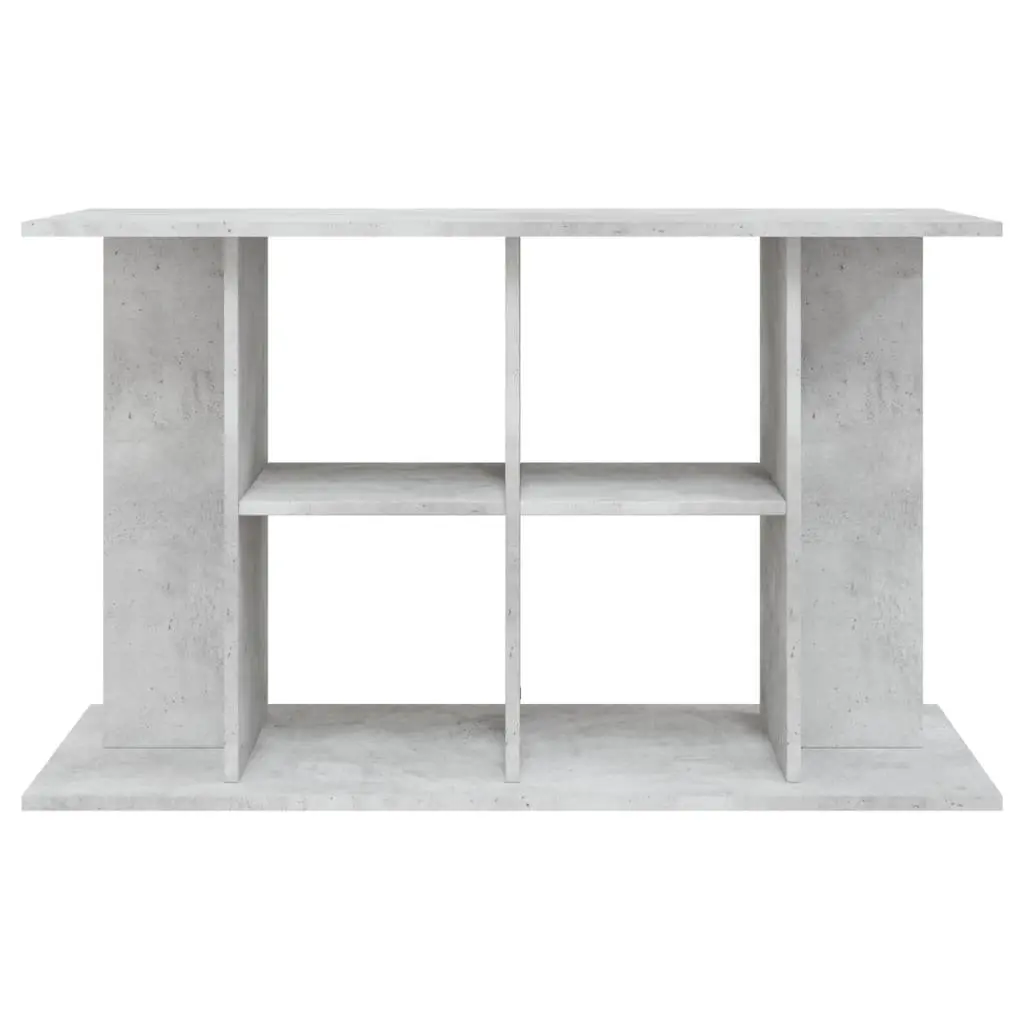 Aquarium Stand Grey 100x40x60 cm Engineered Wood Stable Storage for Fish Tank