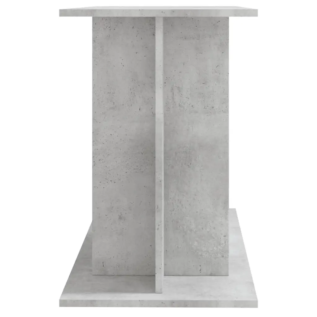 Aquarium Stand Grey 100x40x60 cm Engineered Wood Stable Storage for Fish Tank